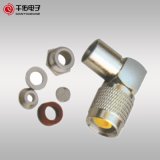Right Angle TNC Male RF Connector for LMR200/LMR240/LMR400