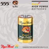 Tiger Head High Power C Size Battery with 0% Mercury