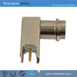 RF Connector Q6 Right Angle Female Jack End-Tooth (Q6-KWE)