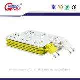 European Mutilate Outlet Travel Power Strip with USB Socket