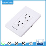 Z-Wave Wall Mounted Outlet for Home Automation (ZWP32)