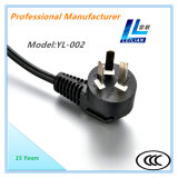 Chinese Electrical Power Cord Plug of PVC Insulated Home Appliance