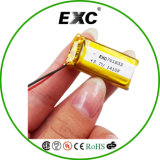 Exc701833 3.7V 380mAh Rechargeable Small Lithium Polymer Battery
