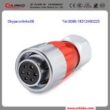 Cnlinko Metal Circular Electrical Connector /7pin Female Plug