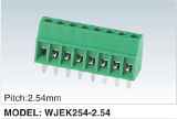 Pitch 2.54mm PCB Screw Terminal Block Connector 150V/6A (WJEK254-2.54)