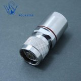 Male Plug Clamp RF Coaxial N Connector for 10d-Fb Cable