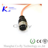 M12 6 Pin Terminal Electrical Cable RF Female Waterproof Connector