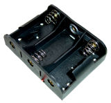 Plastic PP 3c Cells Battery Holder with Lead Wire