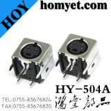 Steel Casing DIP Type Ds Terminal with Four Needles for Wiring Equipment (HY-504A)