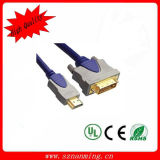 UL Approved DVI to HDMI Cable 1080P for HDTV Support 3D