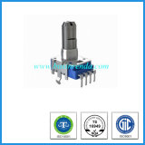 Horizontal Type Insulted B104 Rotary Potentiometer with 4 Pins for Radio Volume Control