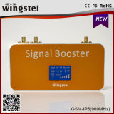 2018 Hot New Signal Booster 900MHz Gold Signal Repeater for Home Use Signal Amplifier with Two Indoor Antenna Ports