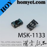 China Manufacturer High Quality Slide Switch with 6 Pin SMD (MSK-1133)