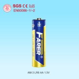 1.5V Farer Super Alkaline Dry Battery (Lr6 AA, Am-3)