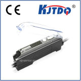 12-24V DC Digital Display PNP Fiber Optic Sensor Amplifier with Ce