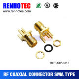 SMA PCB Mount Female Connector for TV Antenna