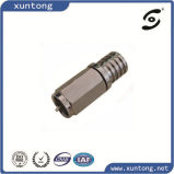 Waterproof Coaxial Cable F Connector Brass Electronic Connector