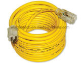 UL CSA NEMA5-15A Outdoor Light End Sjtw Power Extension Cable