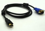 1080P High Speed HDMI to VGA Cable for Mac 6ft/1.8m