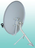 Ku Band 80cm Offset Tripod Satellite Dish Antenna
