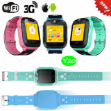 3G Kids GPS Tracker Watch with GPS+Lbs+Agps+WiFi Y20