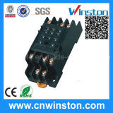 Mini Automatic Plastic Solid State Relay Socket with CE