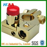 Customized High Quality Gold Plated Brass Car Battery Terminal Adapter