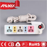 Movable Multi Function Colorful Extension Electrical Multiple Plug Socket