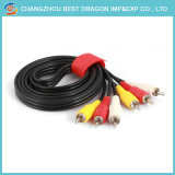 AV Cable 3RCA to 3.5mm Male to Male Audio Video Cord for TV DVD