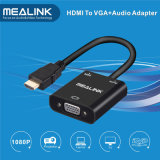 Conversion Cable HDMI to VGA (with audio)