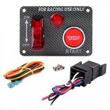 12V Ignition Switch Panel Engine Start Push Button for Racing Car