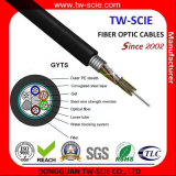 Easy Installation Outdoor Armored Fiber Optical Cable with Corning Itu-T G652D GYTS Manufacturer