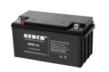 12V65ah Deep Cycle Golf Cart, EV, Solar Power, Electric Tools Rechargeable Lead-Acid Battery