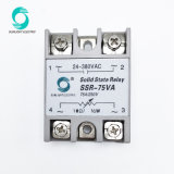 General SSR-75va Output 24-380VAC 75A SSR Solid State Voltage Regulator Relay