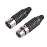 3 Pin XLR Male Female Connector with Switchcraft Design (9.3267)