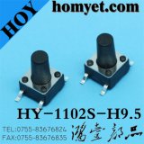 High Quality SMD Tact Switch with 6*6*9.5mm 4pin (HY-1102S-H9.5)