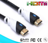 High Quality 19pin Oxygen Free Copper White 3D HDMI Cable