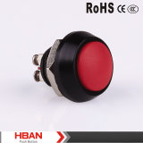 12mm Waterproof Screw Terminal Momentary Normal Open Push Button Switch