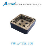1.27/2.54mm Plcc Socket in DIP/SMT Type with Tin-Plated Contact