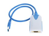 HD 1080P USB 3.0 to HDMI Converter USB 3.0 to HDMI Cable Multi Display Adapter for PC Laptop