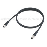 8pin M8 Male Straight Cable Connector for Sensor and Actuators with Ce Certification