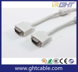 High Quality Male/Male VGA Cable 3+4, 3+6 for Monitor/Projetor (D003)