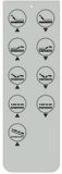 Thin Film 9 Key Membrane Control Panel / Membrane Keypad Switch 0.05mm - 1.0mm