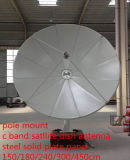 1.5 1.8 2.4 3 3.7 4 5 6m 4 6 8 10 12 14 18 22feet Prime Focus Fullset C Band Satellite Steel Iron Fiber Plate Solid Fiber TV Digital HD Parabolic Dish Antenna