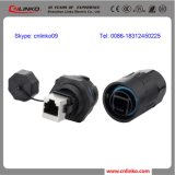 Plastic RJ45 Cat5 Wateproof Connector for LED Display