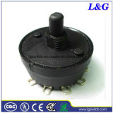 Electrical Appliances Sp5t 5 Position Selector Rotary Switch