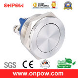 Onpow 19mm Metal Pushbutton Switch (GQ19SPF-10/S, CCC, CE, RoHS Compliant)