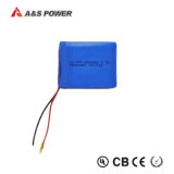 654050 3.7V 2600mAh OEM Rechargeable Storage Lithium Battery