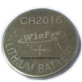 Self Discharge 1%/Year Lithium 3V Coin Cell Battery Cr2016
