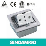IP44 Rj Power Receptacle Standard Floor Socket Box